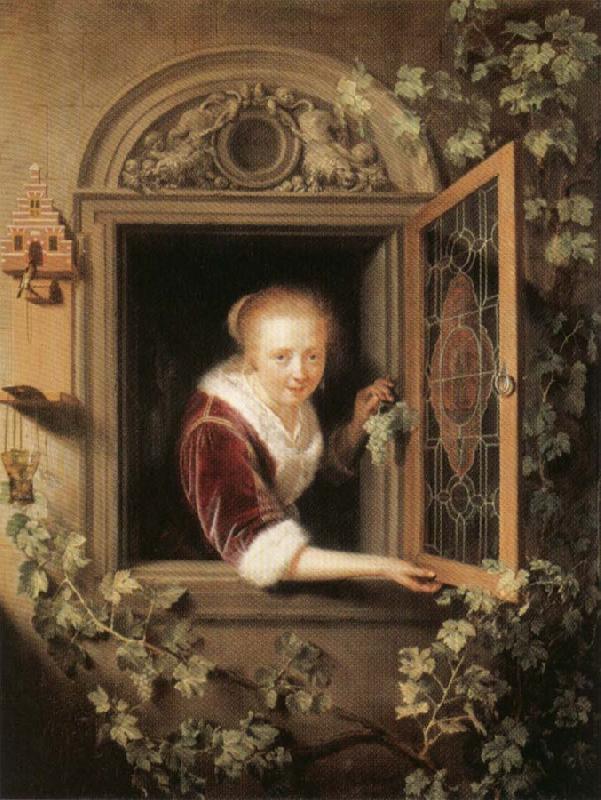 Gerrit Dou Girl at the Window